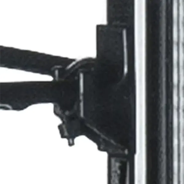 Exclusieve Aanbieding Clip voor rooster, 80-liter vitrine, wr-v4f1-wt zwart