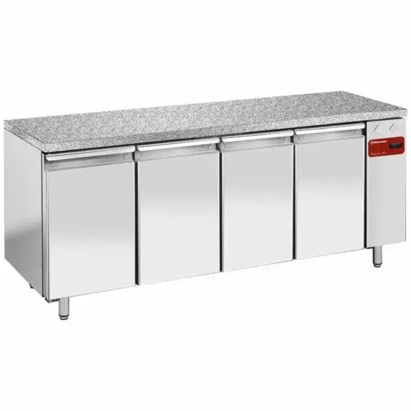 Koop Vandaag Diepvriestafel, gevent., 4 deuren en 600x400 - top in graniet (zonder groep)