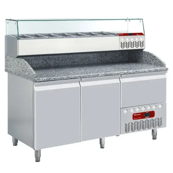 Betrouwbaar Geheel koelkast tafel & gekoelde structuur :