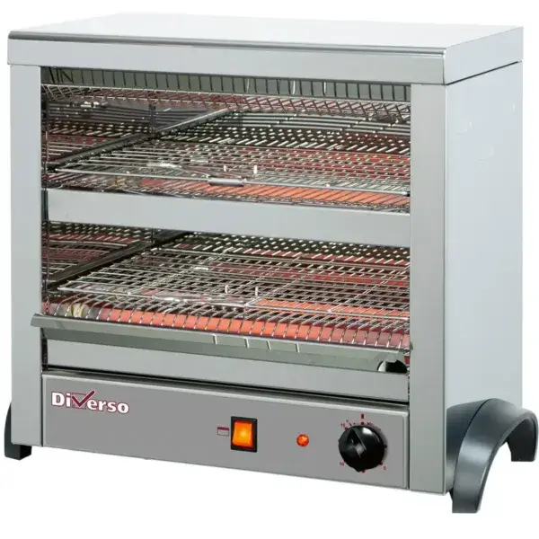 Koop Online Toaster 6 tangen quartz