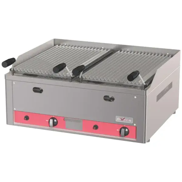 Lavasteengrill 1 module 8 kw Gecertificeerd