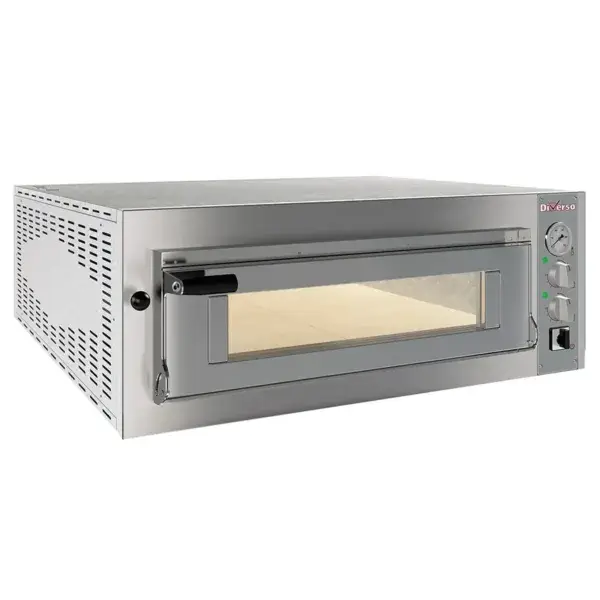 Elektrische oven 4 pizza's diam. 350mm, 1 kamer Beste Prijs