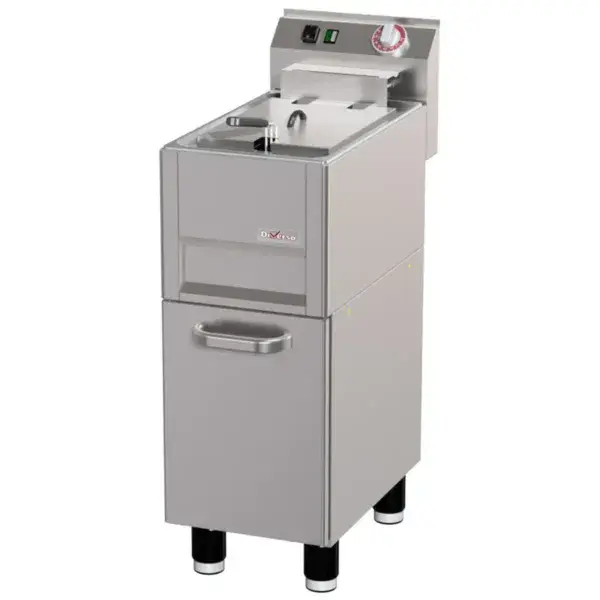 Favoriet Elektrische friteuse 13 liter op meubel, met afvoer