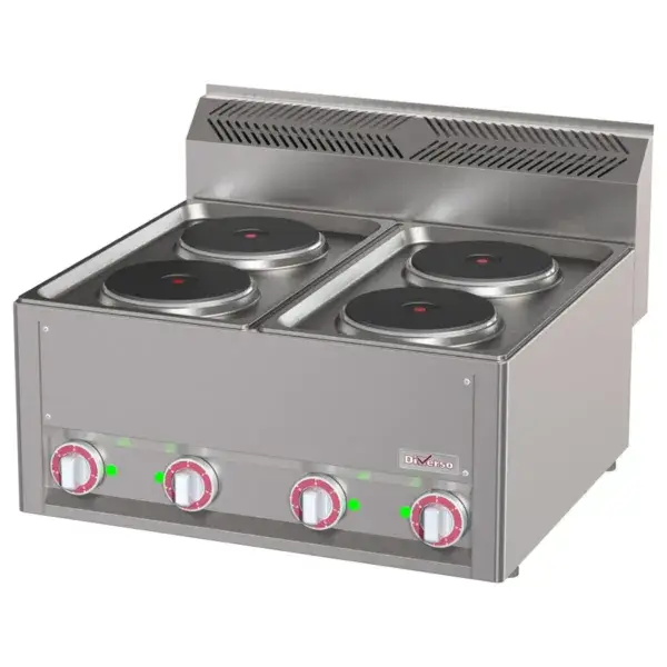 Koop Online Elektrisch kookfornuis 4 platen, -top-