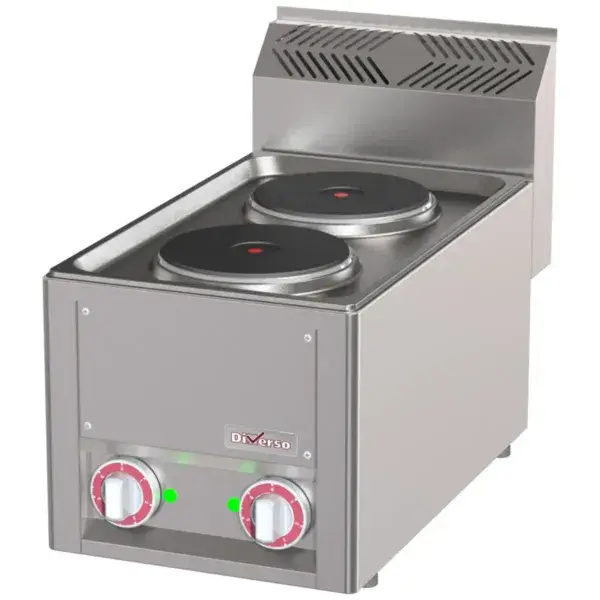 Elektrisch kookfornuis 2 platen, -top- Direct Beschikbaar