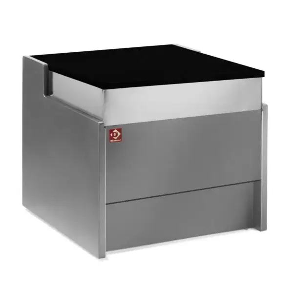 Kassa-sectie 1000 mm - grijs Aanbieding