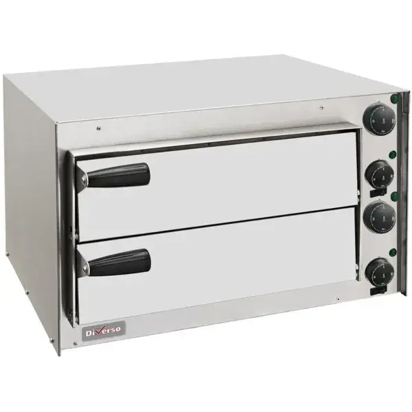 Bestseller Pizza oven 350 mm, met dubbele kamer