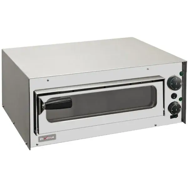 Finale Uitverkoop Pizza oven 350 mm, met glazen deurtje