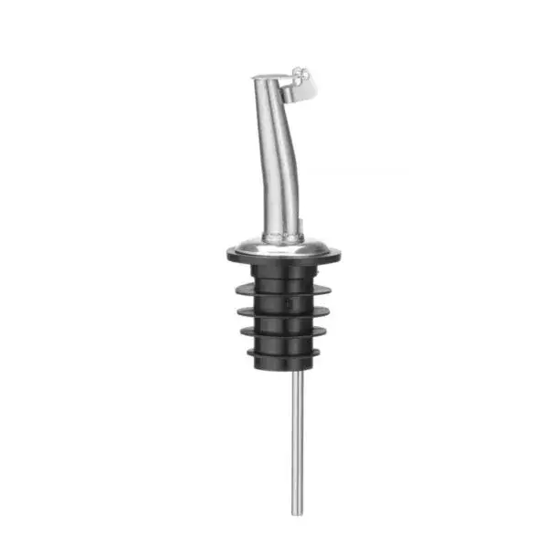 Actieprijs BarUp Langzame schenktuit met flip top ø30x120mm RVS 6 stuks voor standaardflessen 0,5-1,5L