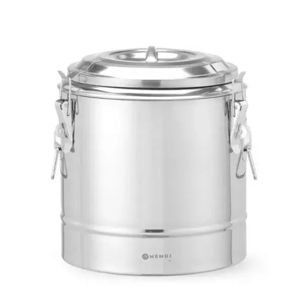 Flitsaanbieding Geïsoleerde draagbare container, hendi, kitchen line, 11l, zilver, ⌀300x(h)345mm