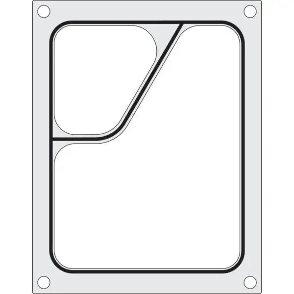 Dagaanbieding Traysealer matrix, hendi, tweedelige colt container colt 227x178 mm