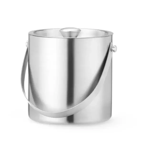 Premium Hendi IJsemmer BarUp 2L ⌀153xH165mm RVS dubbelwandig met deksel en handvat