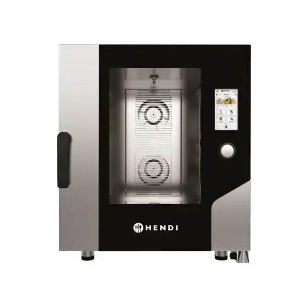 Fabrieksprijs HENDI Convectiestoomoven Touch 7xGN1/1 elektrisch 730x784x850mm met directe stoom en aanraakscherm