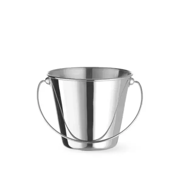 Hendi emmer roestvast staal ⌀130x110mm met handvat voor snacks Merkproduct