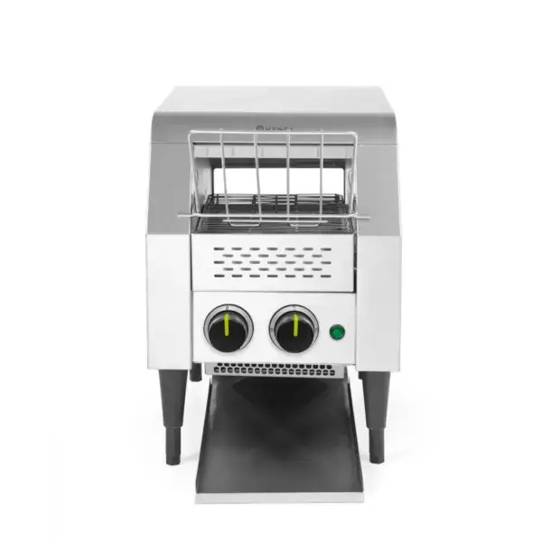 Snelle Levering Hendi doorloop broodrooster enkel 220-240V 1340W 288x368x410mm metalen uitvoering