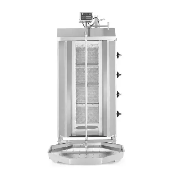 Finale Uitverkoop Hendi Gas kebabgrill Profi Line 13 kW 900 mm voor horeca