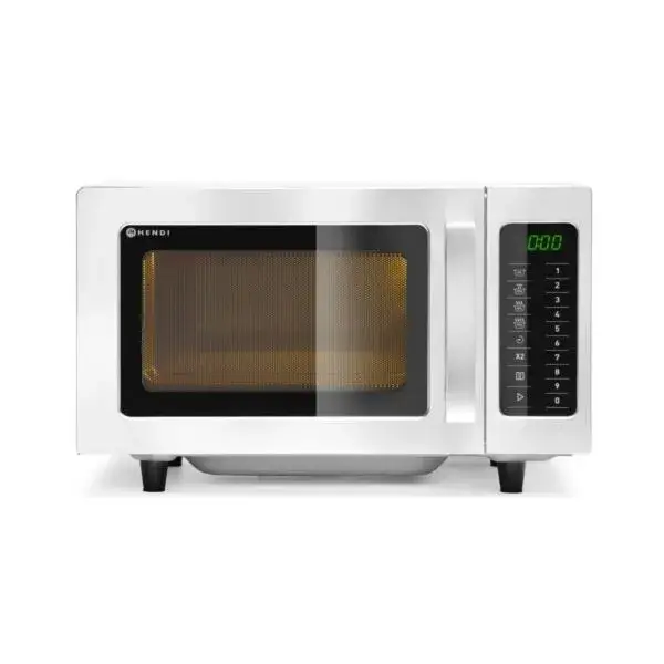 Hendi programmeerbare magnetron 1000W 23L RVS 230V voor horeca Betaalbaar