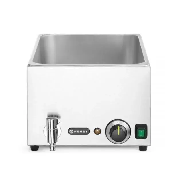 Hendi Bain-marie GN 1/1 230V 1000W met afvoerkraan 576x334x241mm Gereduceerde Prijs