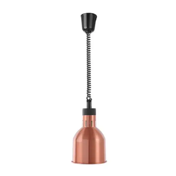 Beperkt Aanbod Hendi Warmtelamp cilindrisch koper 230V 250W ⌀175mm verstelbaar
