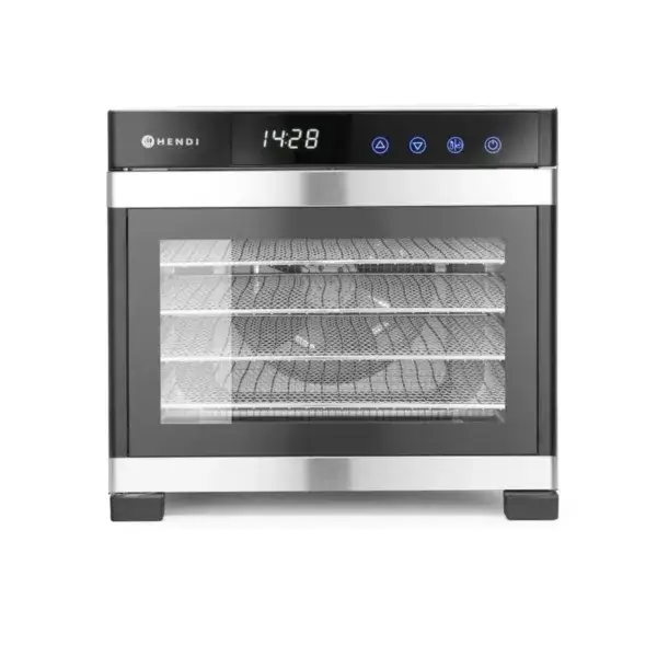 Hendi voedseldroger Profi Line 6 roosters 230V 650W RVS Meest Verkocht