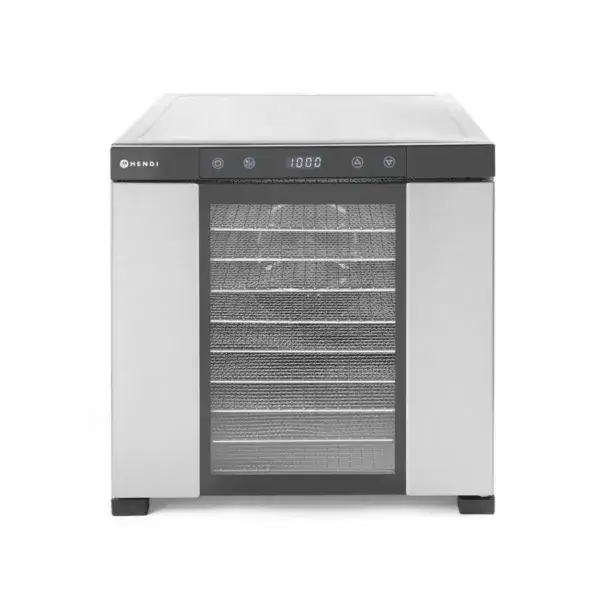 Hendi Voedseldroger Profi Line 10 trays 230V 1000W RVS 430x550x416mm Uitverkoop