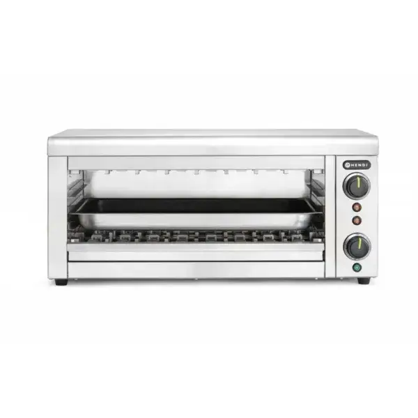 Hendi Salamander met Quartz infrarood 230V 3645W 689x397x318mm voor grillen en verwarmen Nieuw