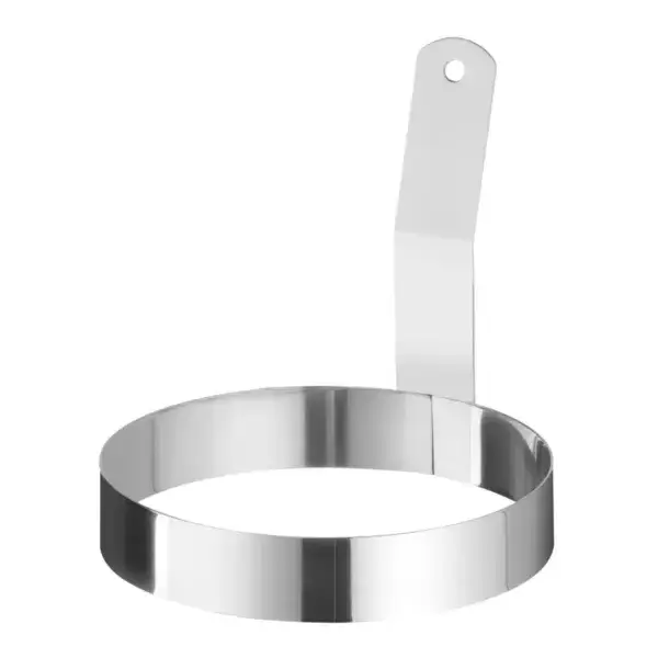 Hendi eierring met handvat ⌀128 mm RVS lang handvat voor rond bakken Nu Kopen
