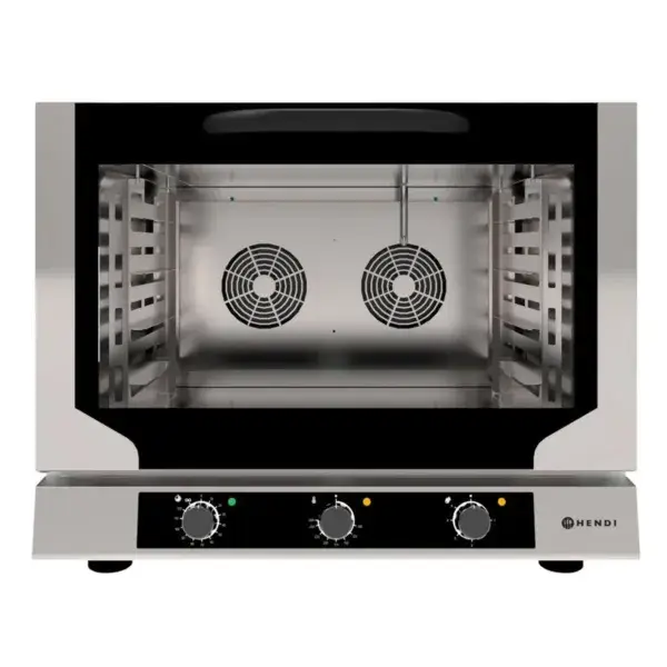 Hendi Oven met stoominjectie Evolution 400V 6400W RVS 783x755x634mm Voordeelprijs