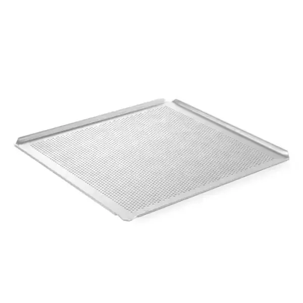 Seizoensaanbieding Tray geperforeerd gn 2/3 - met 4 randen, hendi, gn 2/3, 354x325x(h)10mm