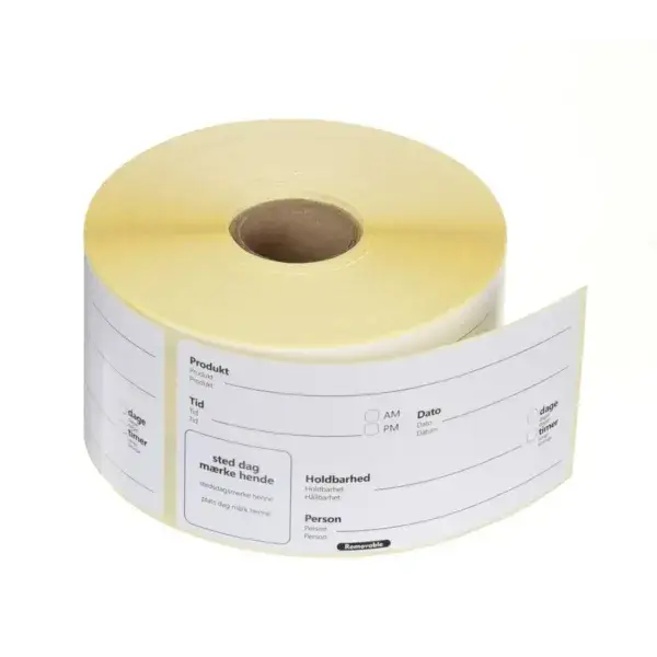Houdbaarheidsstickers, multifunctioneel, eenvoudig te verwijderen, hendi, wit, 500 st., 100x50mm Hete Deal