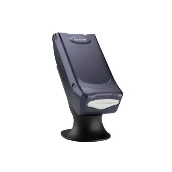 Aanbieding Servetdispenser op stand - minivouw - zwart transparant - serie venue