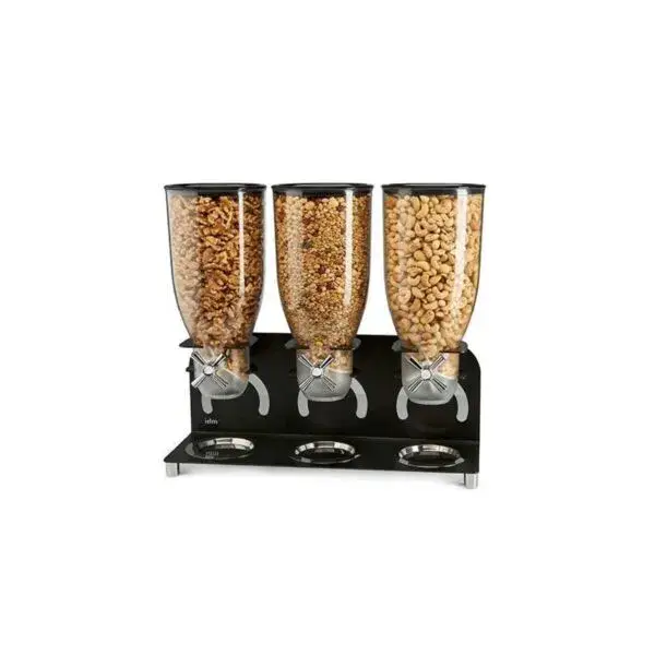 Ontbijtgranendispenser - 3x 3,5l - vrijstaand Voordeelprijs