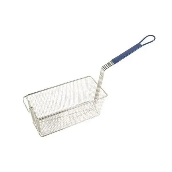 Koop Online Frituurmand vertind - 336x165x150mm - blauw kunststof handvat