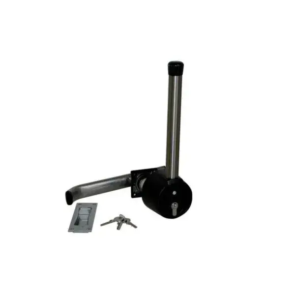 2144 e�npuntdraaikruk incl. binnenopener - 60mm Nieuw