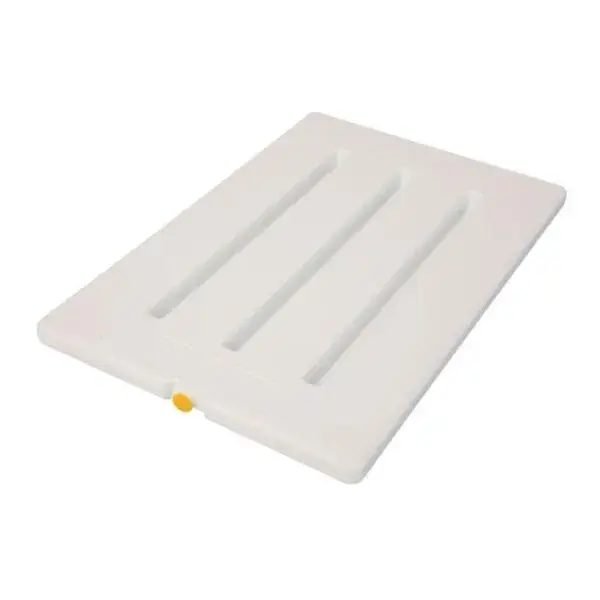 Eutect. plaat 60x40 -21�c - gele dop - 600x400x28mm Gecertificeerd