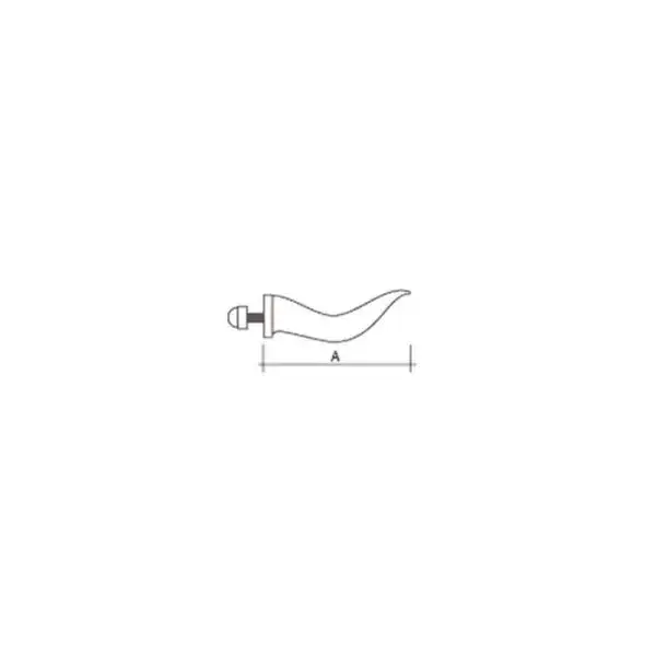 Stifthaak - 90mm - 150kg - m10 Snelle Levering