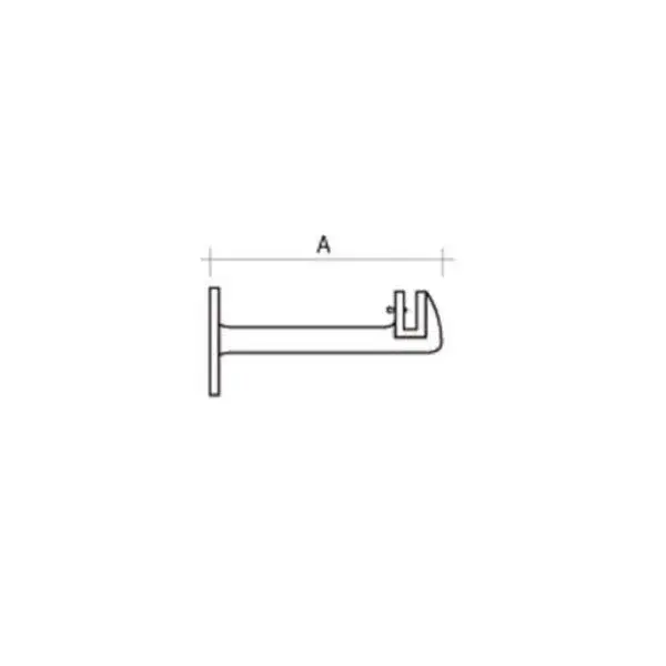 Fabrieksprijs Tulpkonzool 45-150mm - m10 - 80kg/m