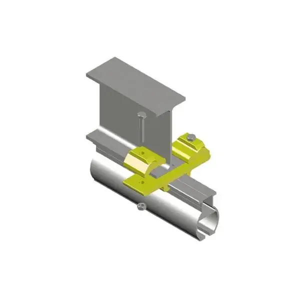 Parallel bevestigingsstuk - 4 klauwen / bouten / moeren / rondellen Favoriet
