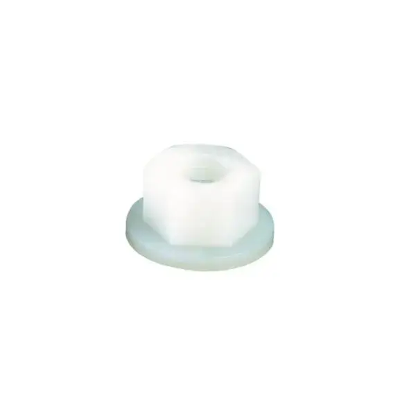 Zeskantmoer - draad m12 - nylon pa-66 Direct Beschikbaar