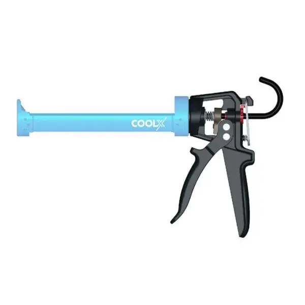 Korting Coolx universeel kitpistool met no-drip schakelaar