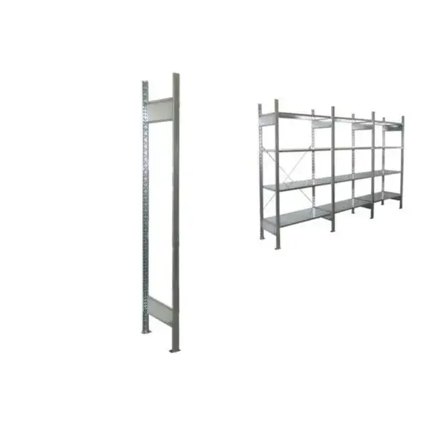 Verzinkte staander 600x2000mm - (overmeten: 645mm) Nieuw