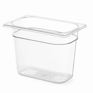 Dagaanbieding Container GN 1/4 Polycarbonaat, Hendi, Profi Line, GN 1/4, 5,5L, Transparant, 265x162x(h)200mm