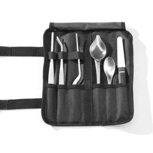 Weekendaanbieding Chef Opmaak Set, 6 Stuks, Geborsteld, Hendi, 255x25x(h)100mm