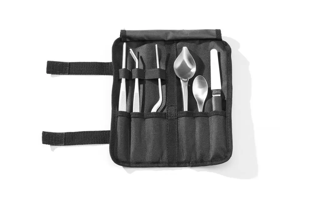 Weekendaanbieding Chef Opmaak Set, 6 Stuks, Geborsteld, Hendi, 255x25x(h)100mm