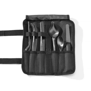 Dagaanbieding Chef Opmaak Set, 6 Stuks, Zwart, Hendi, 255x25x(h)100mm