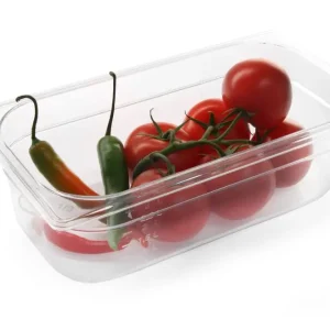 Container GN 1/3 Polycarbonaat, Hendi, Profi Line, GN 1/3, 2,5L, Transparant, 325x176x(h)65mm Must-Have