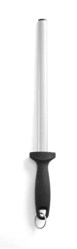 Aanzetstaal Diamant, Hendi, Profi Line, Ovaal, Zwart, (l)450mm Gecertificeerd