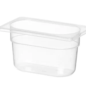 Container GN 1/9 Polypropyleen, Hendi, Profi Line, 1,0, GN 1/9, 1L, Transparant, 176x108x(h)100mm Merkproduct