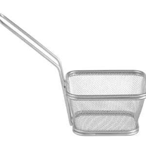 Dagaanbieding Frituurmandjes Miniaturen Stapelbaar, Hendi, 105x90x(h)60mm