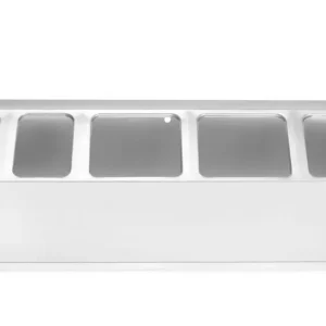 Gastronormbak houder, HENDI, 5 compartimenten, 745x245x(H)215mm Uitverkoop